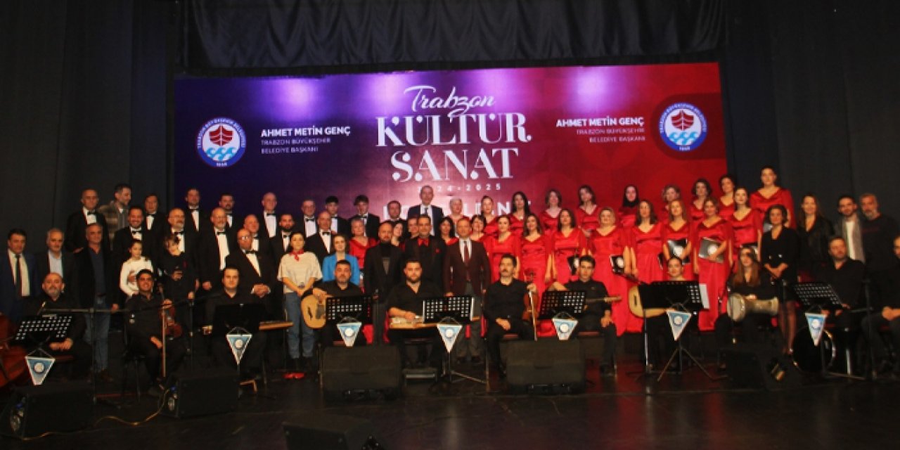 Trabzon'da TAKA TSM Topluluğu'ndan muhteşem konser