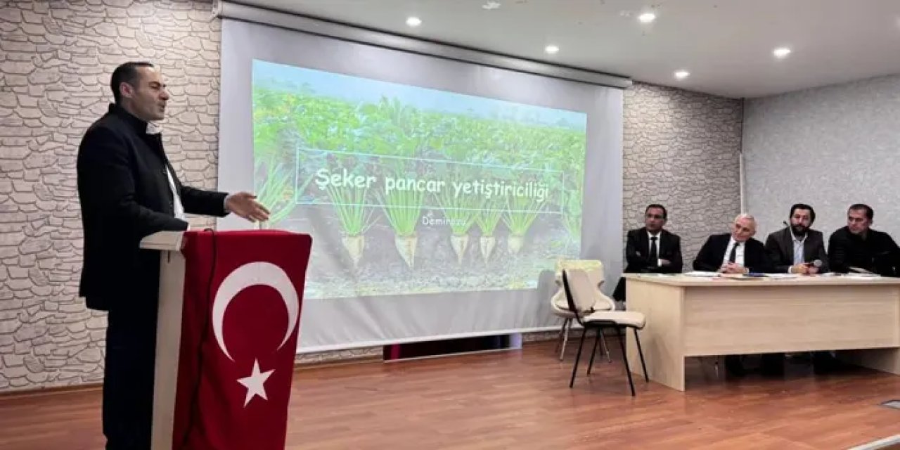 Bayburt’ta pancar çiftçilerinin sorunları ele alındı