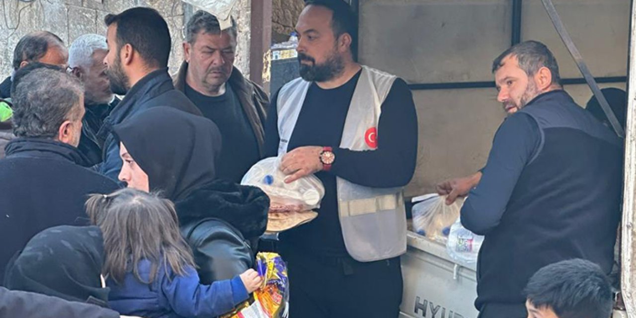 Samsun’dan Halep’e yardım eli: Sıcak yemek dağıtımı başladı