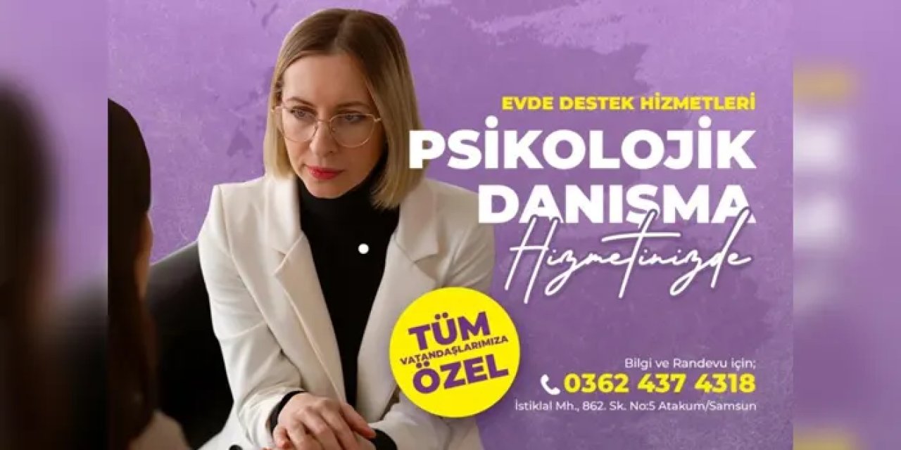 Samsun’da belediyeden psikolojik danışmanlık desteği!