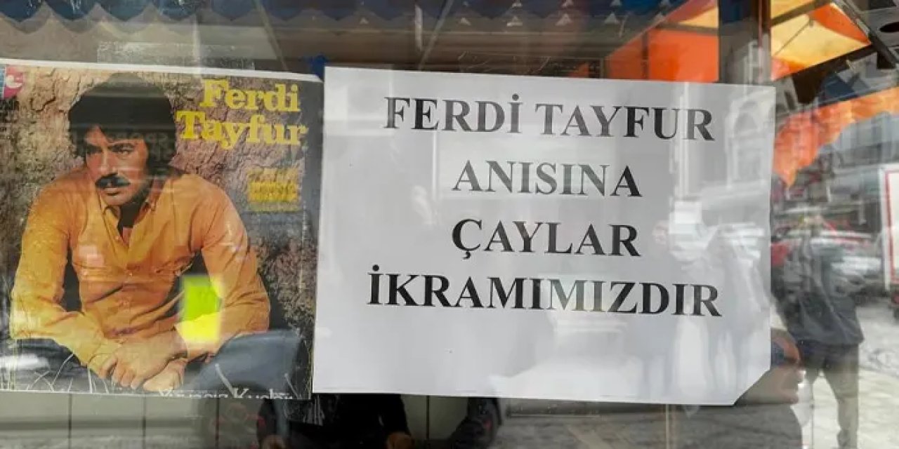 Rize’de muhtardan herkese Ferdi Tayfur çayı!