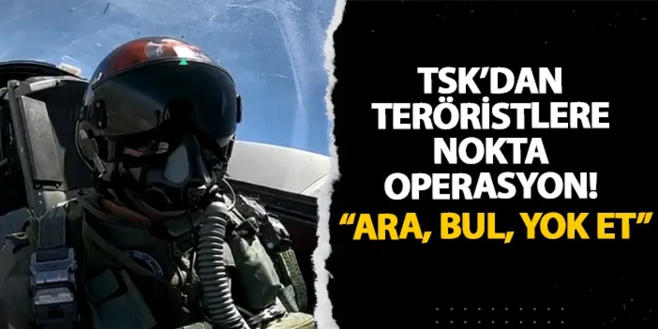 TSK’dan teröristlere nokta operasyon! “Ara, bul, yok et”