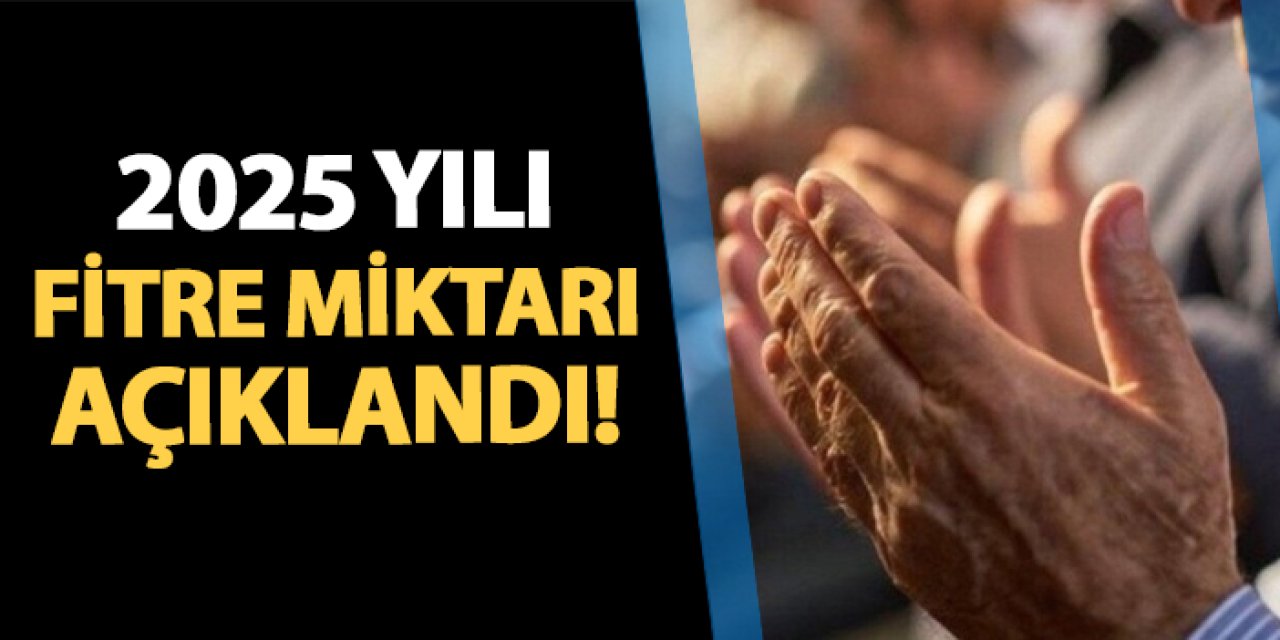 2025 yılı fitre miktarı ne kadar! Diyanet açıkladı