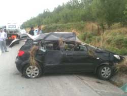 Köy Muhtarı trafik kazasında öldü!