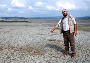 Ladik Gölü Kuruyor