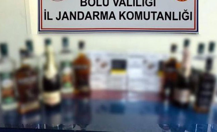 Jandarmadan kaçak sigara ve alkol operasyonu