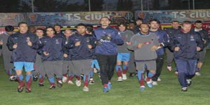 Trabzonspor GS maçına hazır