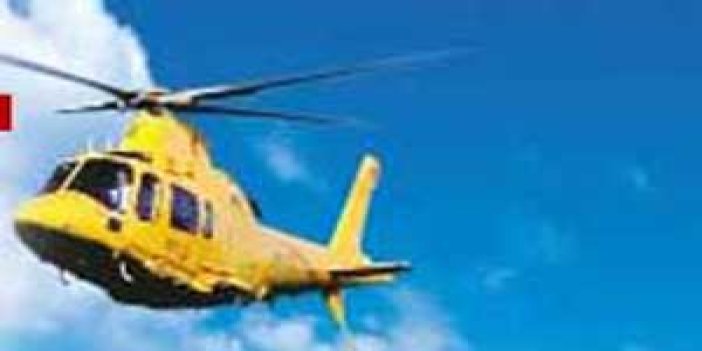 Karadeniz'de helikopter düştü