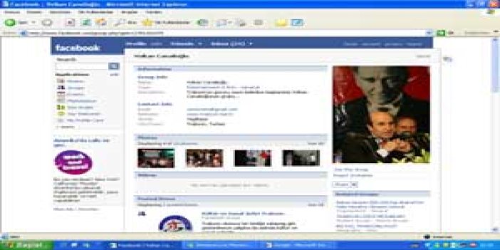 Başkan Canalioğlu Facebook'ta
