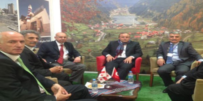 TS kaşkoluyla Trabzon’u tanıttı