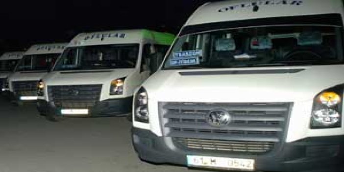 Trabzon-Of hattına yeni minibüs