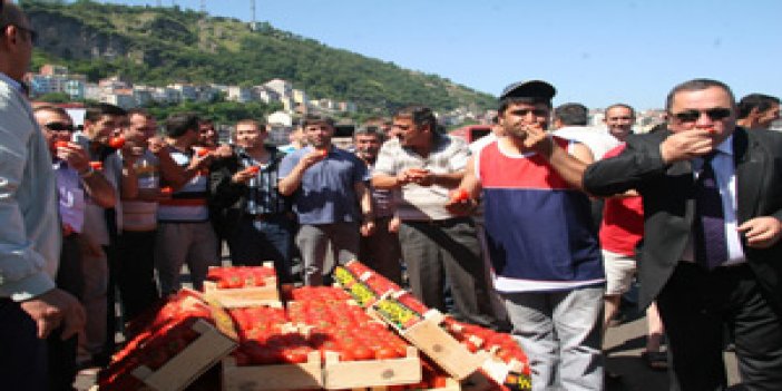 Trabzon'da büyük protesto