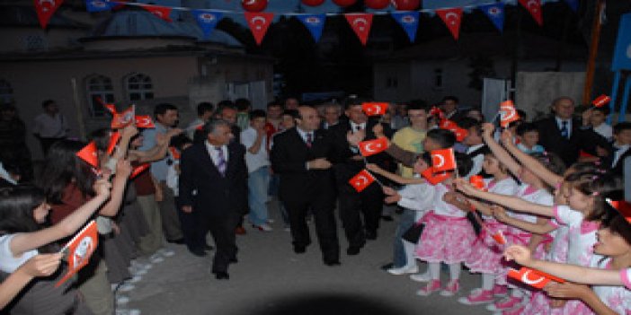 Gölçayır'da muhteşem gece