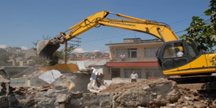 Zağnos Vadisi'nde yıkım