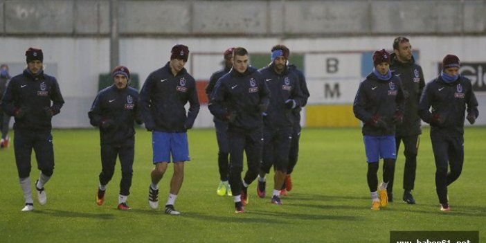 Trabzonspor'da Kayserispor hazırlığı