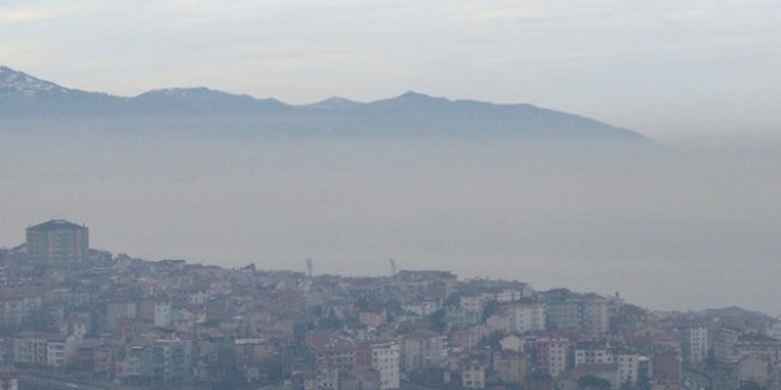 Trabzon'da hava kirliliği