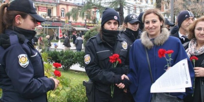 Trabzon'da terör protestosu!