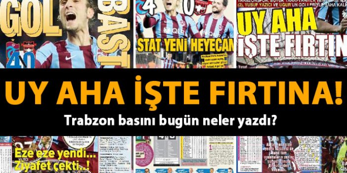 Uy Aha, İşte Fırtına!