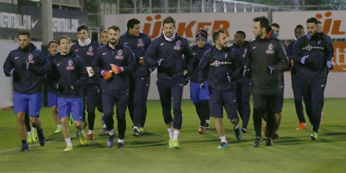 Trabzonspor'da 4 oyuncu...