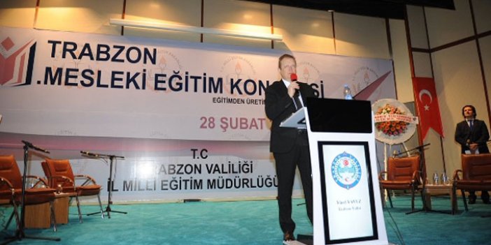 Trabzon 1. Mesleki Eğitim Kongresi yapıldı!