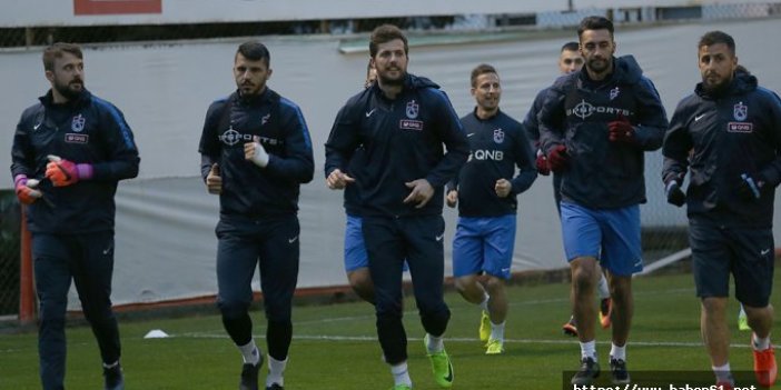 Trabzonspor'da Karabükspor hazırlıkları sürüyor