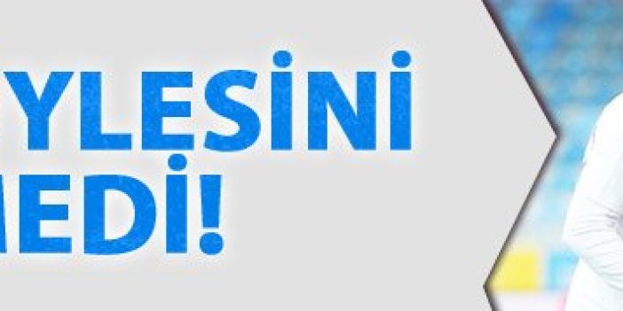 Trabzonspor tarihi böylesini görmemişti!