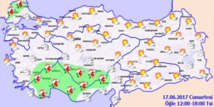 Trabzon'da hava nasıl olacak? 17.06.2017