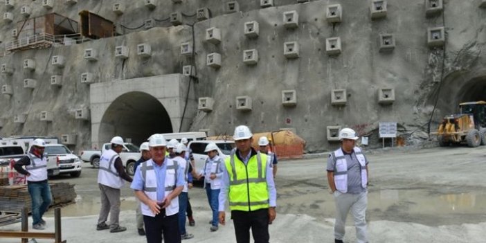 Yusufeli Barajı yüzde 62 tamamlandı