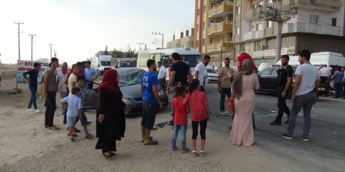 Gelin kınasına giderken kaza: 4 Yaralı