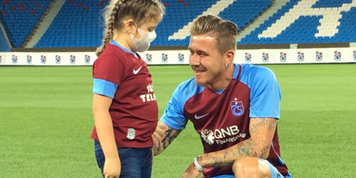 Trabzonspor'dan lösemi hastası Merve'ye sürpriz!