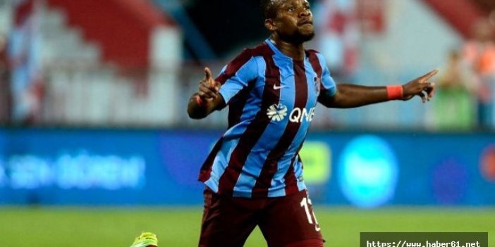 Trabzonspor'un yıldızı bu sezon ilk kez