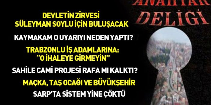 Anahtar Deliği 05.10.2017