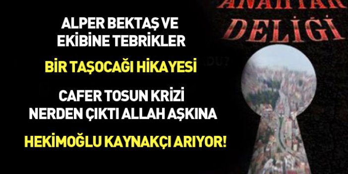 Anahtar Deliği 06.10.2017