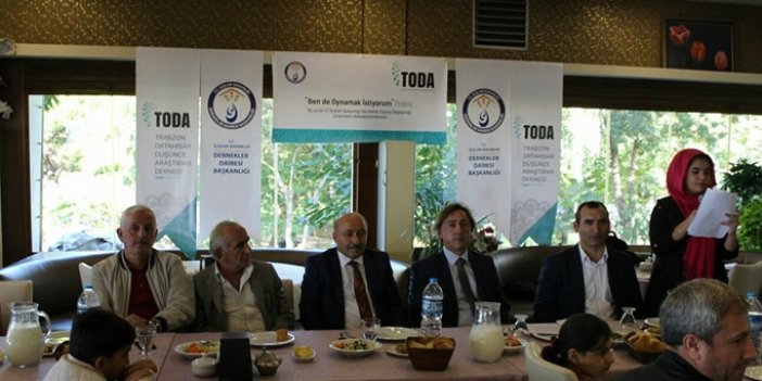 Trabzon'da mülteci çocuklar için proje