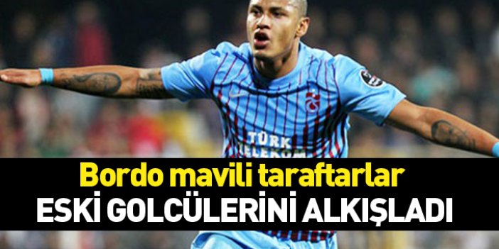 Trabzonspor taraftarı eski oyuncusunu alkışladı