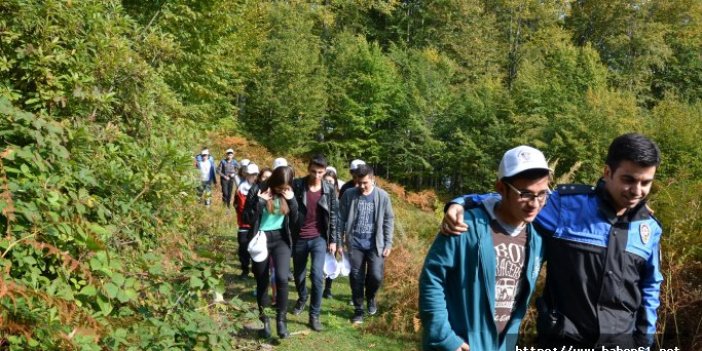 TDP'den liselilere doğa yürüyüşü