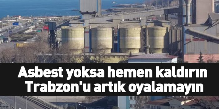 Trabzon Çimento Fabrikası'nda beklenen sonuç çıktı