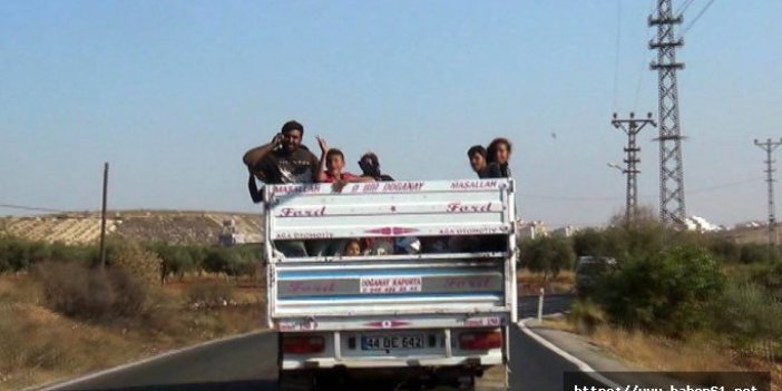 Kamyonet kasasında meçhule yolculuk