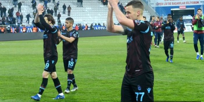 Trabzonspor deplasmanda yenildi