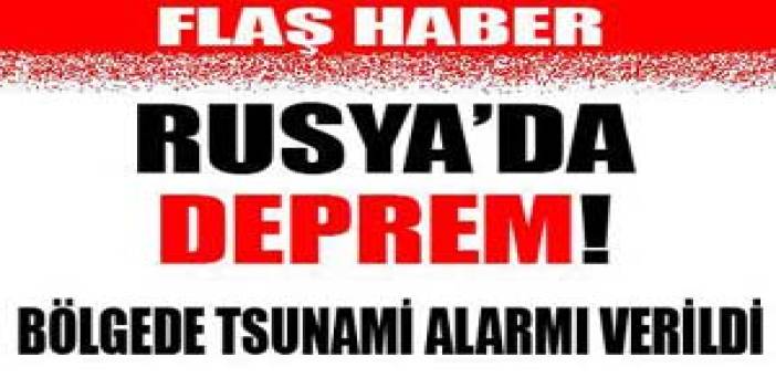 Rusya'da 7 şiddetinde deprem