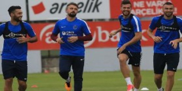 Trabzonspor'da futbolcular izne doydu