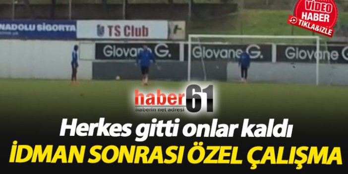 Burak ve Rodallega gol çalıştı