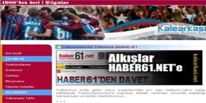 Alkışlar Haber61.net'e