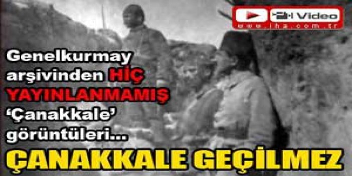 Görüntüler ilk kez yayımlanıyor