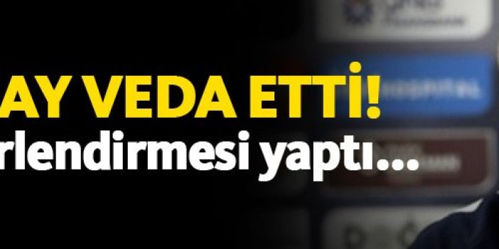 Çalımbay veda etti