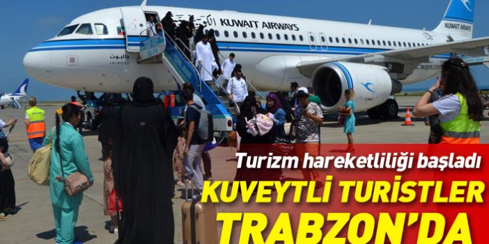 Trabzon Havalimanı'nda Arap turist hareketliliği başladı 