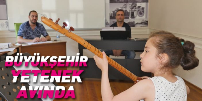 Trabzon Büyükşehir Belediyesi Müzik Akademisi yetenek avına çıktı