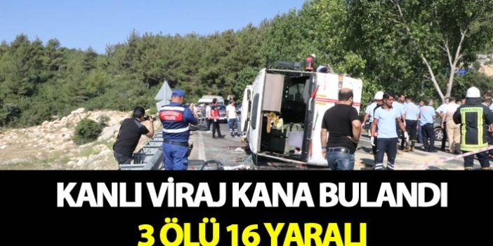 'Kanlı viraj' kana bulandı