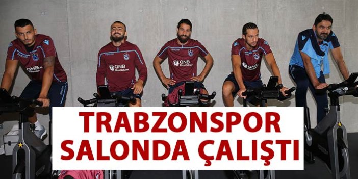 Trabzonspor salonda çalıştı