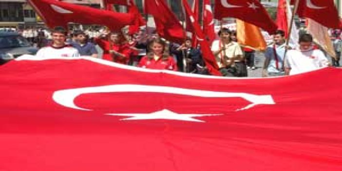 Rize'de gençlik yürüyüşü yapıldı